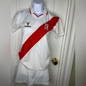 🐛$18* Peruvian Walon Football (soccer) jersey Vintage 90s